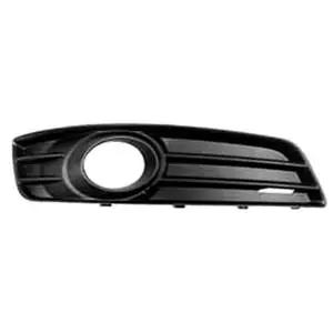 Grille de calandre droite pour AUDI A3 II ph.3 (3 portes) 2008-2012, noire, (fermé), trou feu AB Pas Cher