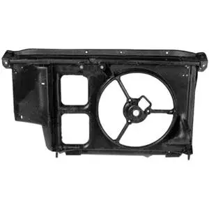 Masque Armature de face avant pour PEUGEOT 206 ph.2, 2003-2009, (sans clim), buse ventilateur Marque