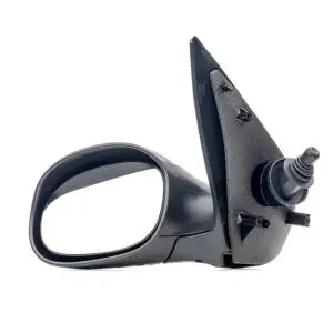 Vente Flash Rétroviseur gauche manuel pour PEUGEOT 206 ph.2, 2003-2009, asphérique, noir, Neuf