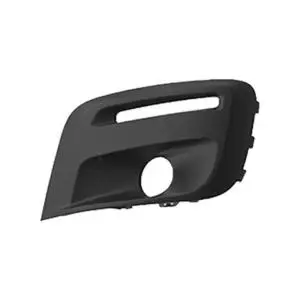 Affaire À Saisir Grille de calandre gauche pour PEUGEOT PARTNER II ph.3 2015-2018, noire, trou feu antibrouillard