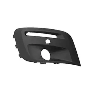 Retour Gratuit Grille de calandre droite pour PEUGEOT PARTNER II ph.3, 2015-2018, noire trou antibrouillard, radar