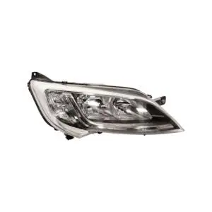 Prix Promo Phare Optique avant droit pour CITROËN JUMPER Camping-car II ph.2 depuis 2014, chromé, H7+H7, moteur