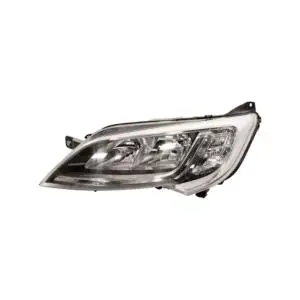 Phare Optique avant gauche pour PEUGEOT BOXER II ph.2 2014-2023, chromé, H7+H7, moteur, Neuf Nouvelle Collection