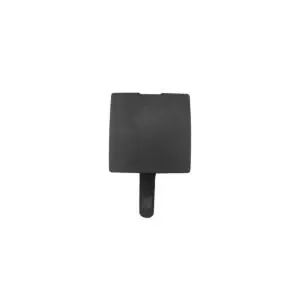 Livraison Express Cache crochet de remorquage pour PEUGEOT EXPERT II, 2007-2016, pare chocs avant, noir, Neuf