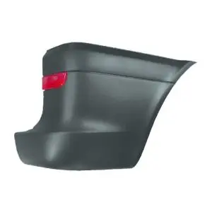 Nouvelle Collection Crosse arrière droit pour MERCEDES VITO II (W639) 2010-2014, (court) gris clair, catadioptre, embout pare chocs