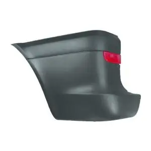 Réduction Crosse arrière gauche pour MERCEDES VITO II (W639) 2010-2014, (court) gris clair, catadioptre, embout pare chocs