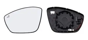 Petit Prix Miroir Glace rétroviseur gauche pour PEUGEOT 508 II phase 1, depuis 2019, Système BLIS, dégivrant, à clipser, Neuf