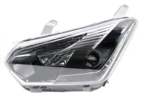 Prix Réduit Phare Optique avant gauche pour ISUZU D-MAX II phase 2 2017-2023, H11+HB3, LED, fond noir, Neuf