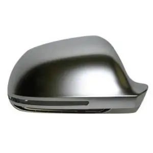 Dernier Modèle Coque rétroviseur extérieur droit effet aluminium pour AUDI A5 I phase 1, 2007-2011, feu clignotant, neuve