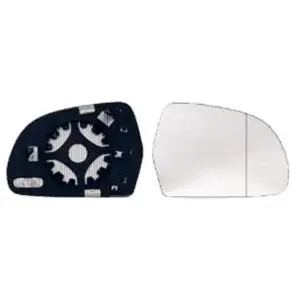 Miroir Glace de rétroviseur extérieur droit pour AUDI A4phase 1, 2007-2011, avec support de fixation, dégivrant, neuf Prix Bas