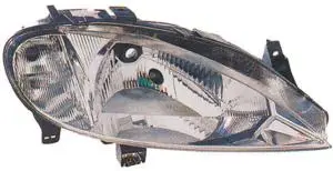 Phare optique avant droit pour RENAULT MEGANE I phase 2, 1999-2002, H7+H1, Neuf Expédition Rapide