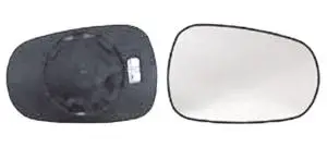 Marque Miroir Glace de rétroviseur droit pour RENAULT MEGANE I phase 2, 1999-2002, dégivrant, Neuf