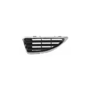Grille latérale de pare chocs avant droite pour RENAULT MEGANE I phase 2, 1999-2002, profil chromé, Neuve Meilleur Prix