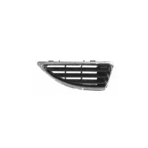 Grille latérale de pare chocs avant gauche pour RENAULT MEGANE I phase 2, 1999-2002, profil chromé, Neuve Quantité Limitée