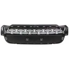 Meilleur Choix Grille centrale de pare chocs avant pour CITROEN C3 III phase 2 depuis 2020, noire, Neuve