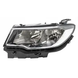 Phare Optique avant gauche pour JEEP COMPASS 2017-2021, H11-HB3, Neuf Remise