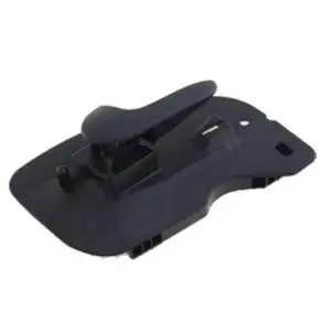 Poignée de porte avant gauche intérieure pour OPEL CORSA C phase 1 2000-2003, noire, Neuve Nouveauté