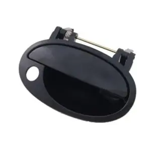 Poignée de porte avant droite extérieure pour OPEL MERIVA A phase 2 2006-2010, trou clé, noire lisse, Neuve Solde