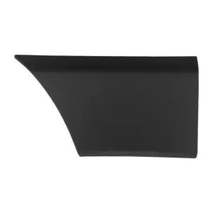 Moulure bouchon latérale sur panneau arrière gauche pour OPEL MOVANO II, 2010-2019, Noire 34 cm, châssis court-moyen, Neuve Offre Limitée