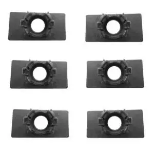 Kit supports capteurs radar pare chocs avant pour VOLKSWAGEN POLO VI phase 1, 2017-2021, 6 pièces, Neuf Promotion