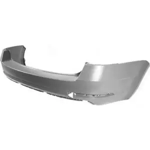 Pas Cher Pare chocs arrière pour SKODA OCTAVIA III phase 2 2017-2020, Mod. S.W, gris lisse à apprêter, Neuf