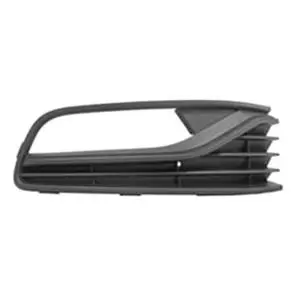 Prix Bas Grille latérale droite pour VOLKSWAGEN POLO V phase 2, 2014-2017, noire, trou feu de brouillard, Neuve
