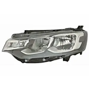 Phare optique avant gauche électrique pour CITROËN C-ELYSEE depuis 2017, H7+H1+W5W+PY21W, Neuf Dernière Chance