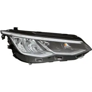 Phare optique avant droit à led pour VOLKSWAGEN GOLF VIII depuis 2020, corps noir, PWY24W, Neuf Solde