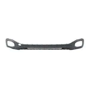 Grille pare chocs avant pour VOLKSWAGEN T-CROSS depuis 2019, noire gaufré, trous feux antibrouillard, Neuve Remise