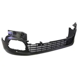 Expédié Aujourd’hui Pare chocs avant inférieur pour CITROËN BERLINGO III ph.1 2018-2024, trous radar + supports, noir gaufré, Mod. MULTISPACE, Neuf