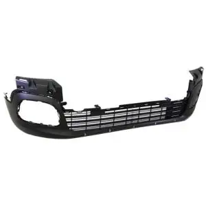 Livraison Express Pare chocs avant inférieur pour CITROËN BERLINGO III ph.1 2018-2024, trous moulure, noir gaufré, Mod. MULTISPACE, Neuf