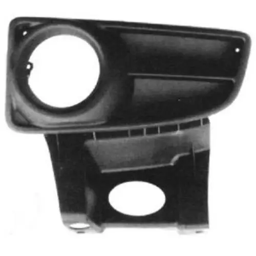 Populaire Grille de calandre avant gauche pour FIAT PANDA II phase 2 2009-2012, avec trou, Neuve