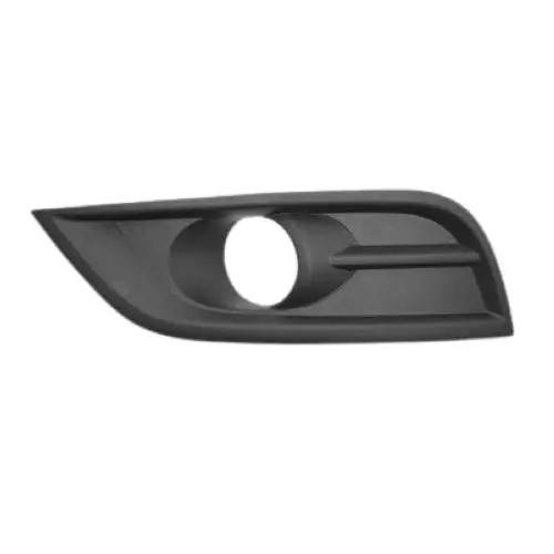 Dernière Chance Grille avant gauche pour RENAULT KOLEOS II depuis 2017, noire, avec trou feu antibrouillard, Neuve