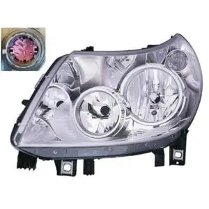 Acheter En Ligne Phare Optique électrique avant gauche pour FIAT DUCATO 3 phase 1, 2011-2014, H7+H15+PY21, avec feu diurne, 8 pins, Neuf