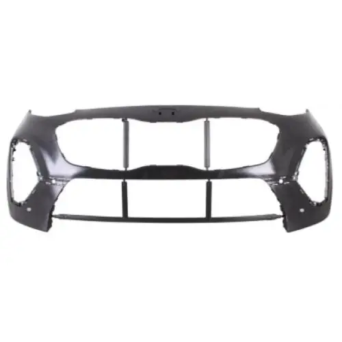 Pare chocs avant pour KIA SPORTAGE 2018-2021, noir lisse à apprêter, trous radar + supports, Neuf Super Prix